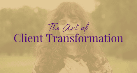 The art of client transformation banner